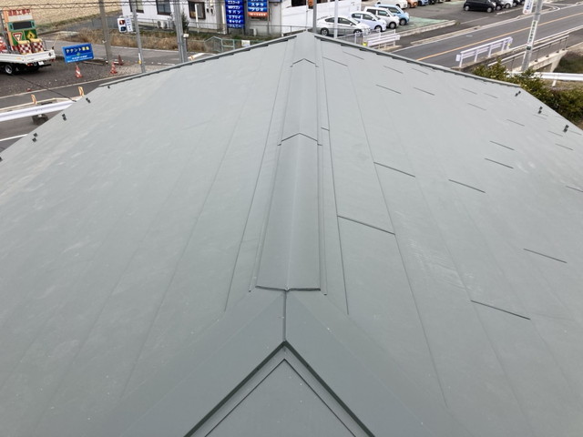 横暖ルーフ　屋根葺き替え