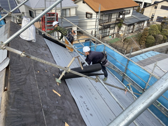 屋根葺き替え