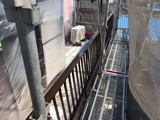 所沢市　北野南　付帯部塗装