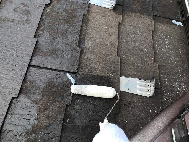 狭山市広瀬　屋根・外壁塗装　屋根塗装５