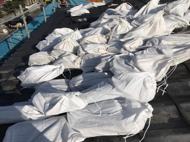 所沢市上新井　棟取り直し　ゴミ