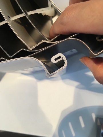 雨樋　PC50 断面図