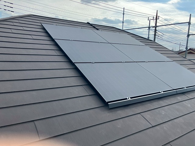 太陽光の設置も承ってます