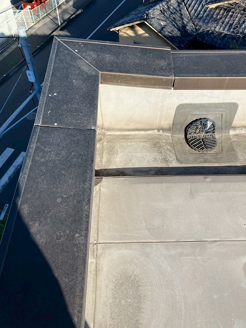 雨漏りトラブルが多い笠木