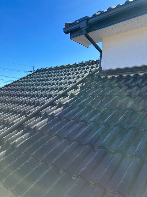瓦屋根の点検