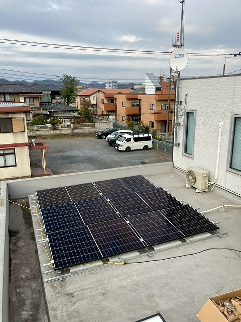 太陽光パネルの状態確認