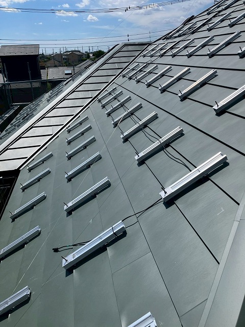 接続部品を設置