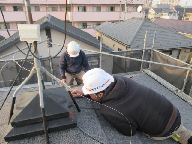 セネターカバー工法　完了検査