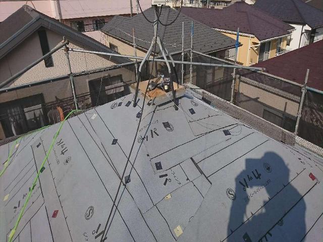 セネターカバー工法　下葺き