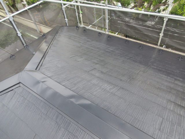 屋根塗装完成