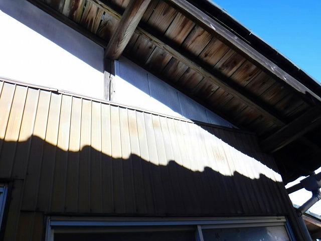 漆喰壁の補強工事完了