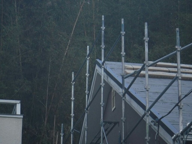 ケラバ板金完成