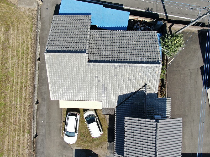 遠藤様屋根全景