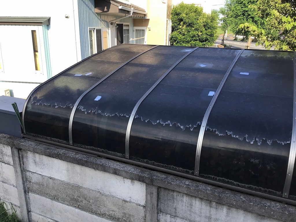 柴崎町ポリカ屋根４