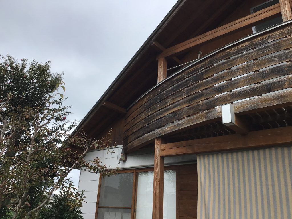 木製バルコニーの劣化