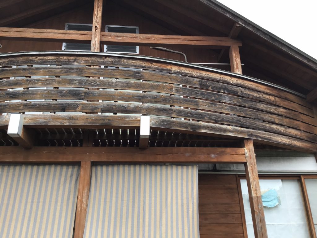 バルコニー全体の劣化
