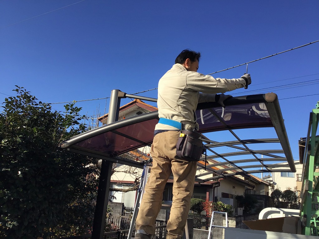 金古カーポート６