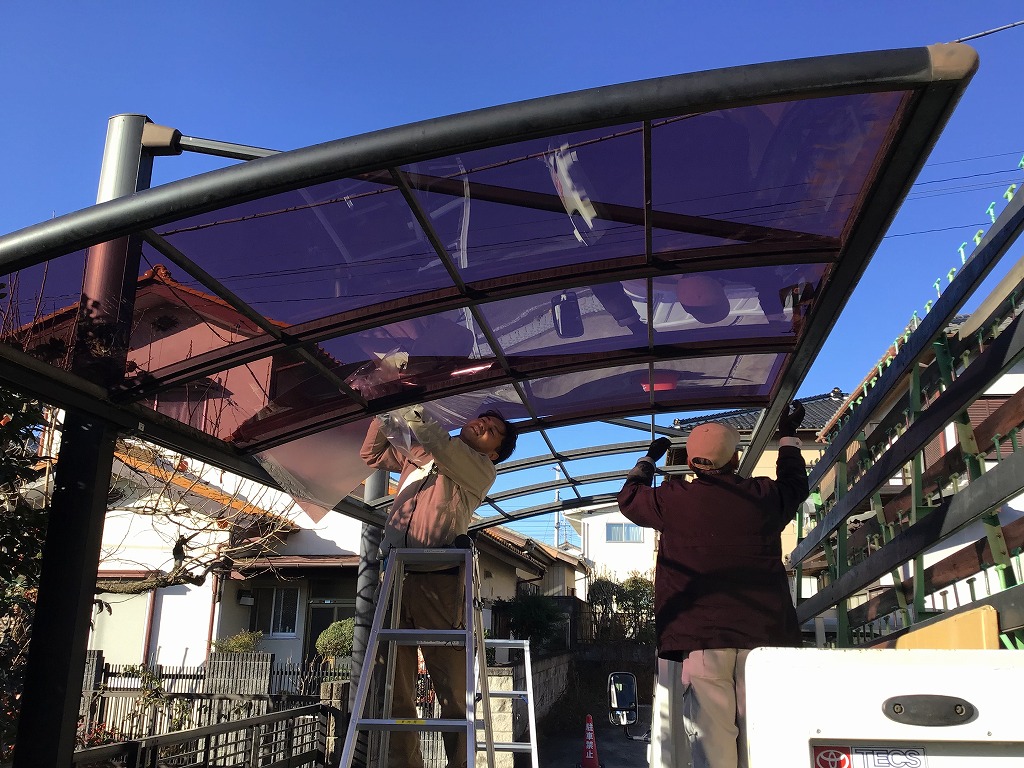 金古カーポート７