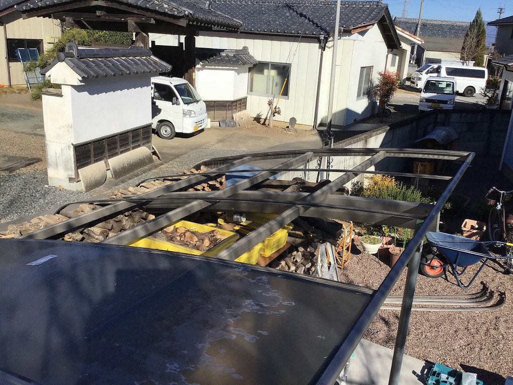 柴崎町ポリカ屋根５