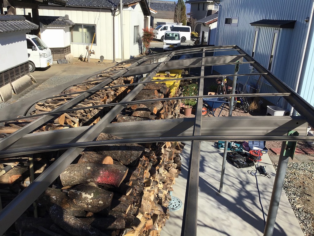 柴崎町ポリカ屋根１１