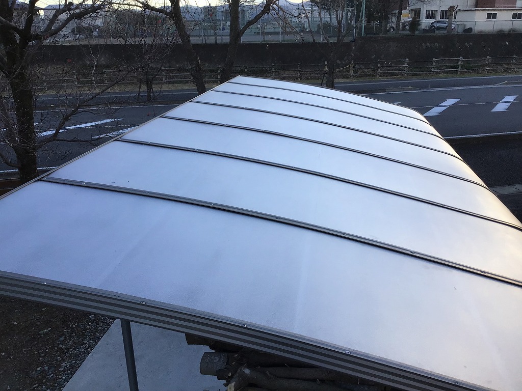 柴崎町ポリカ屋根１０