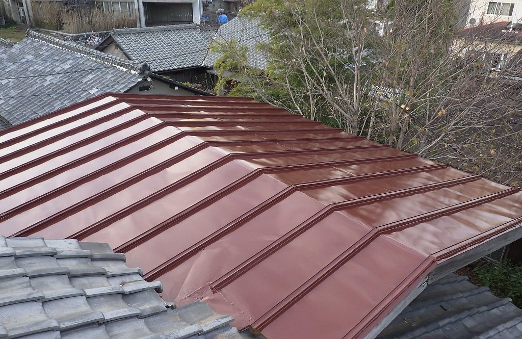 上佐鳥屋根１１