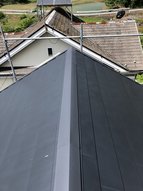 大棟棟板金完成