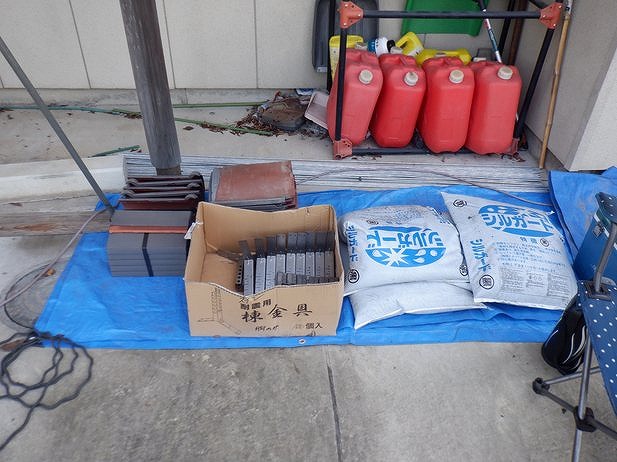 シルガード・棟金具・瓦