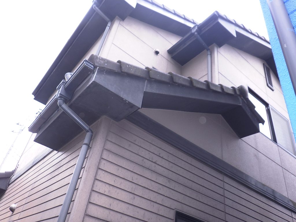軒先と外壁の状態