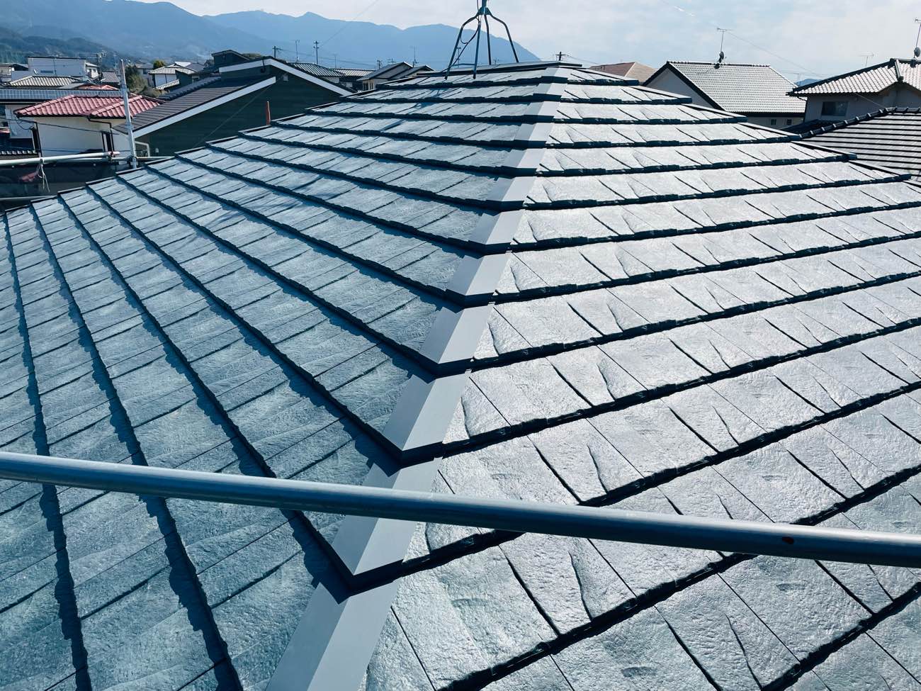 屋根カバー完了