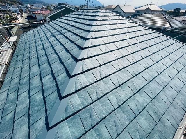 屋根カバー工法、ルーガ施工