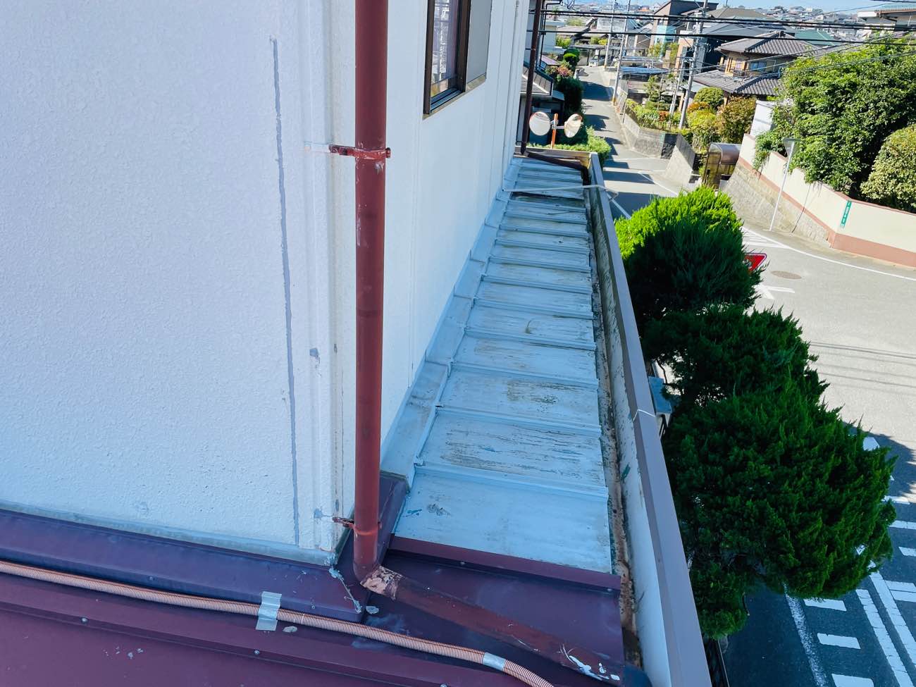 金属屋根の劣化