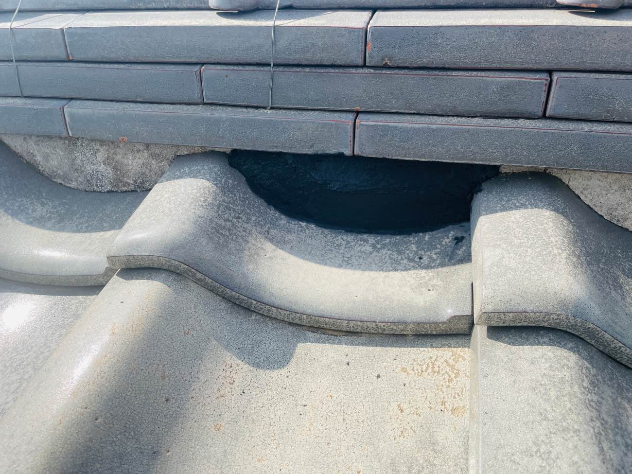 福岡市博多区物件、漆喰補修工事