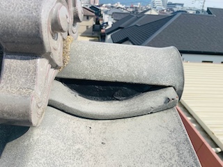 瓦屋根補修、漆喰工事