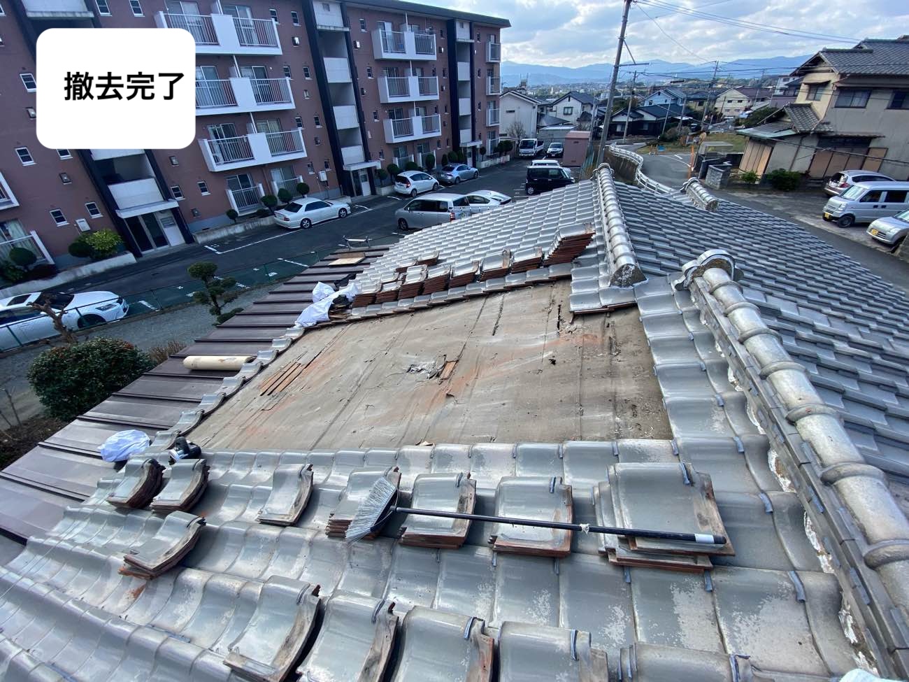 葺き直し工事、防水シートの劣化