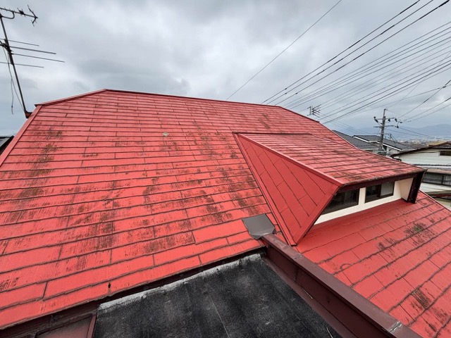 屋根調査、糟屋郡粕屋町物件、雨漏り