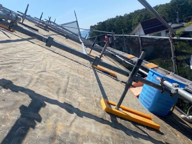 糸島市で劣化が見られたルーフィング