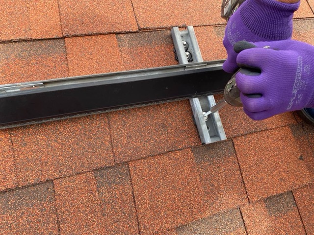 城南区の屋根工事、太陽光パネル設置