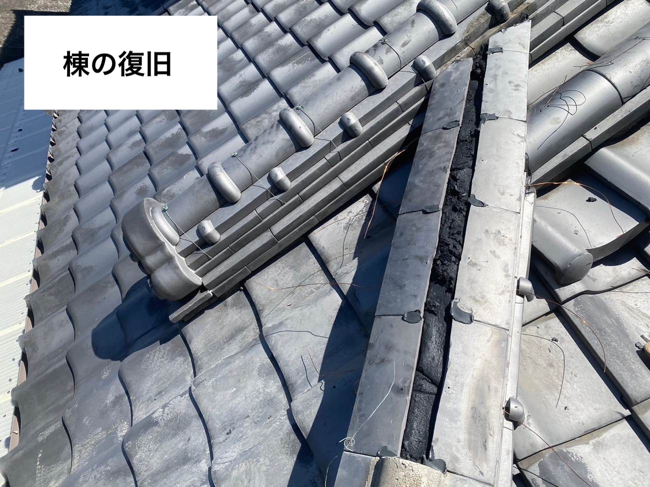 棟の復旧