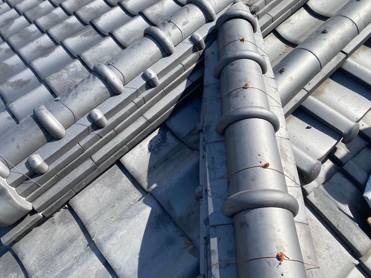 復旧完了、筑紫野市雨漏り工事