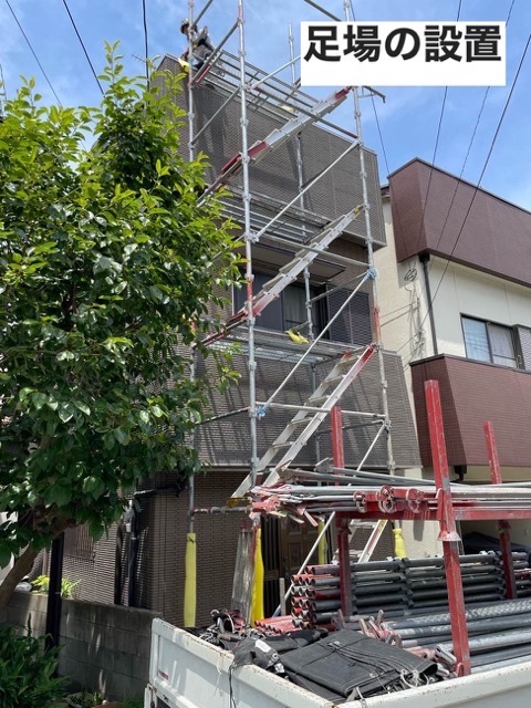 福岡市東区の屋根調査、カラーベスト屋根