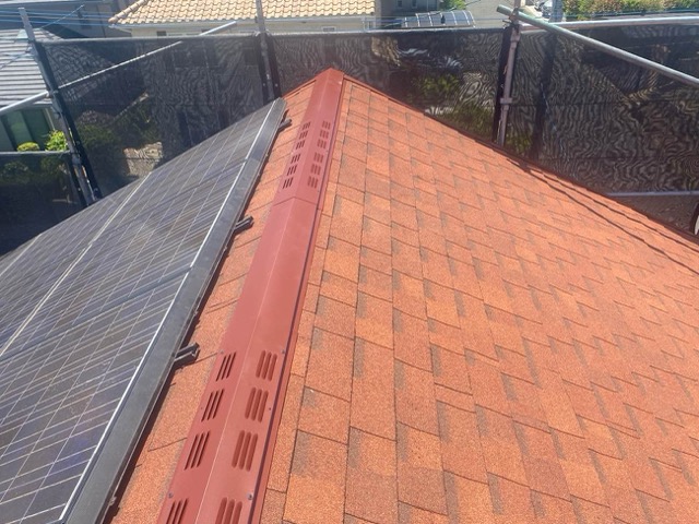 城南区の屋根カバー工法、オークリッジスーパー