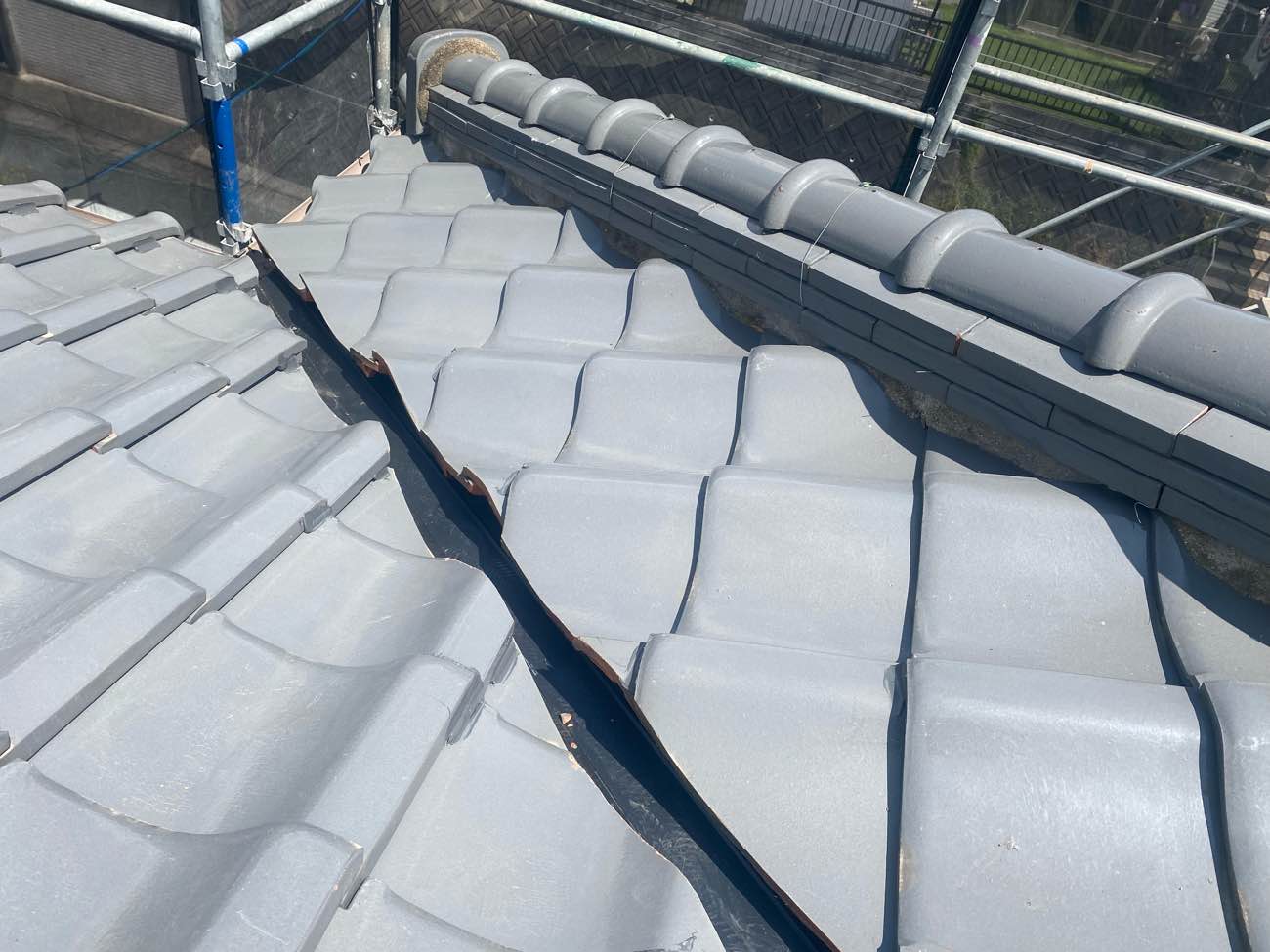 谷板金交換工事完了