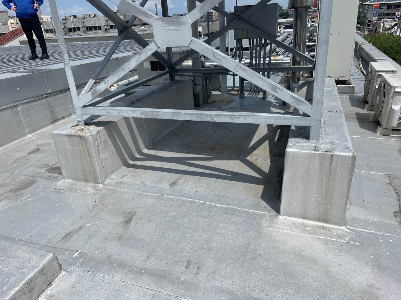 防水更衣時、陸屋根