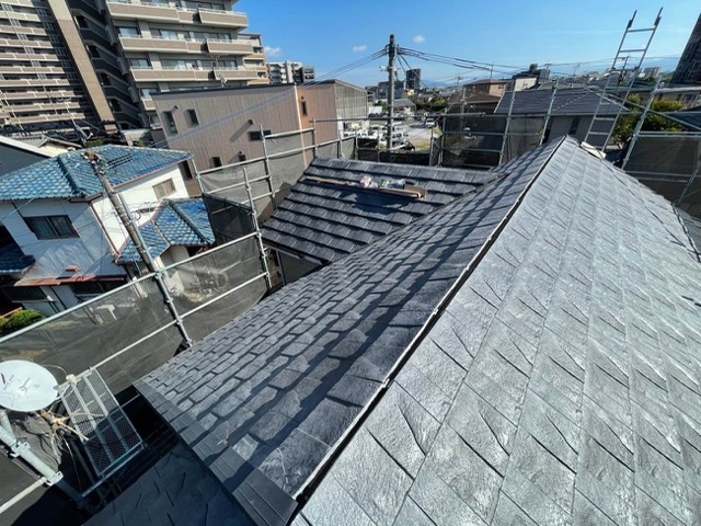 福岡市南区の屋根リフォーム、ルーガ施工