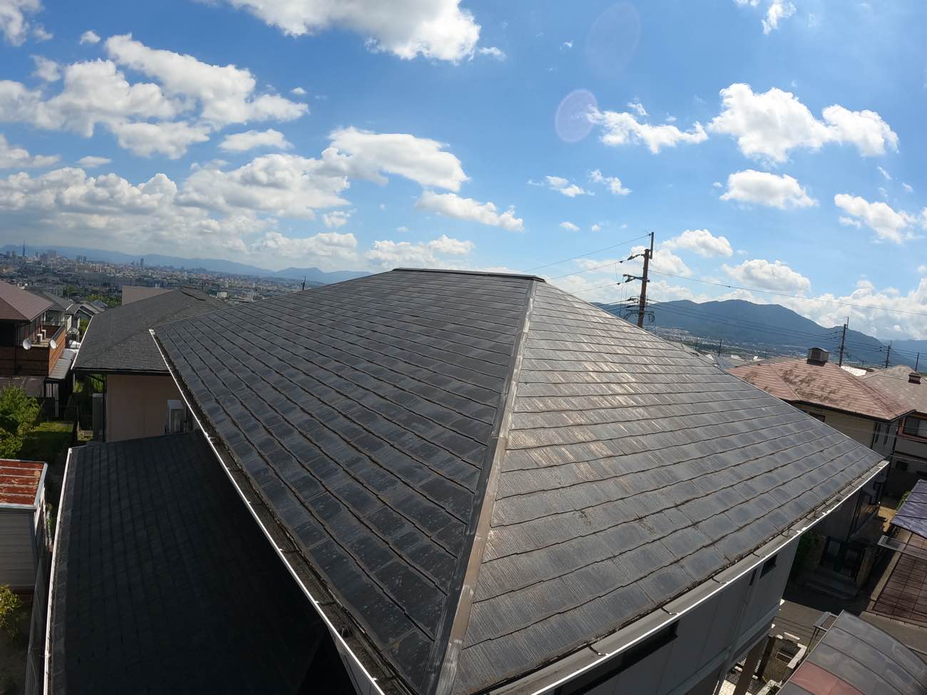 福岡市西区で行った屋根工事前