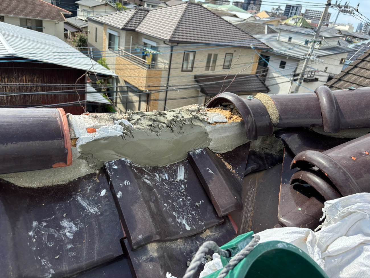 城南区物件、棟の解体、復旧工事