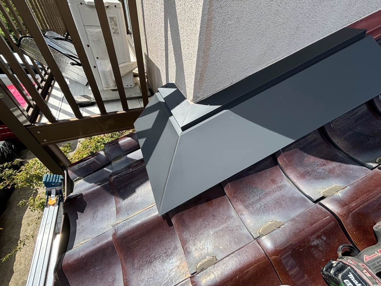 瓦屋根の雨漏り工事