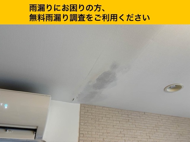 天井の雨漏り