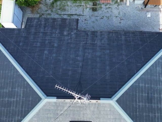 糸島市の経年劣化の症状が目立つ屋根